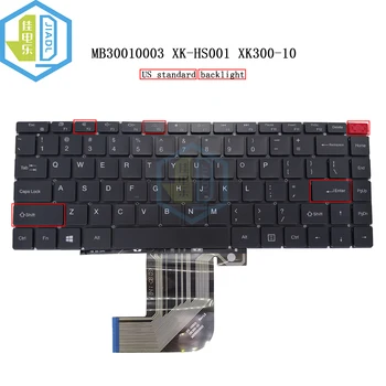  Подсветка клавиатуры на английском языке для ноутбуков Chuwi AeroBook Pro 13.3 CWI510 CWI509 CW 1510 1509 MB30010003 XK300-10