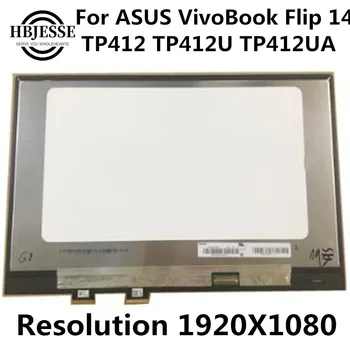 Оригинал 14'' N140HCA Для ASUS VivoBook Flip 14 TP412 TP412U TP412UA сенсорный дисплей ЖК-дисплей в сборе 1920*1080