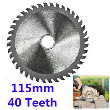4,5 / 4 дюйма 115 мм 40 зубьев из сплава дисковой пилы для резки дерева угловая шлифовальная машина электроинструменты аксессуары