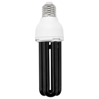 E27 40 Вт УФ Ультрафиолетовый Флуоресцентный Черный Свет CFL Лампочка 220 В Форма: Прямая Мощность Напряжение: 40 Вт постоянного тока 12 В
