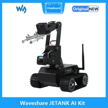 Waveshare JETANK AI Kit, мобильный робот с отслеживаемым искусственным интеллектом, робот AI Vision, на основе Jetson Nano Developer Kit (опционально)