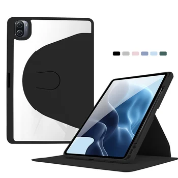  Вращающаяся на 360 градусов подставка Чехол для планшета для Samsung Galaxy Tab S8 Ultra 14,6 дюйма SM-X900 SM-X906 Безопасная ударопрочная подставка Flip Cover