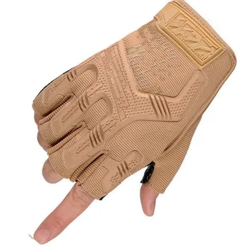 Тактические перчатки с жесткими костяшками пальцев Мужские армейские Военные Полный палец Бой Охота Стрельба Страйкбол Пейнтбол Полицейский долг