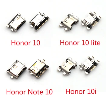 2 шт. USB-разъем для зарядного устройства для Huawei Honor 10 / 10i / Honor 10 Lite / Note 10 USB-разъем для зарядки