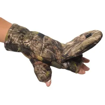  Перчатки тонкого качества Дышащие перчатки Камуфляжный принт Наружные перчатки с половиной пальца Противоскользящие мягкие дышащие для скалолазания