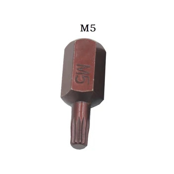 10 мм шестигранная отвертка со звездообразным хвостовиком Бит из легированной стали для ударной отвертки Ручные инструменты высокой твердости M5 / M6 / M8 / M10 / M12