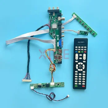 Плата драйвера подходит LTM270HL01 LTM270HL02 LTM270HL03 27-дюймовый USB+DHMI+VGA+AV 1920 * 1080 DVB цифровой сигнальный ЖК-монитор LVDS 30-контактный комплект