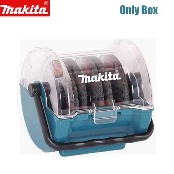 Makita Портативный ящик для инструментов для шлифовального лезвия Хранение режущего диска Пластиковый чехол Ящики для пильных полотен Защитные лезвия 임팩트 드릴