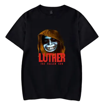 Luther The Fallen Sun Повседневные футболки с коротким рукавом Мужчины Женщины Кино Одежда Унисекс Печать Harajuku Стильная уличная одежда O-образный вырез