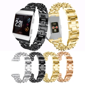 Для Fitbit Ionic Металлический ремешок из нержавеющей стали Для Fitbit Ionic Мода / Классические мужские часы Женский браслет Браслет Аксессуар