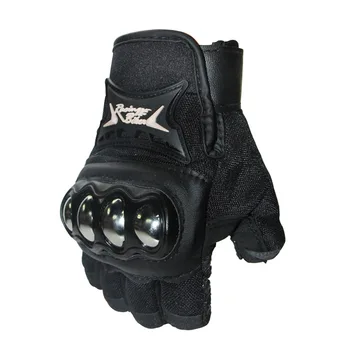 Мотоциклетные перчатки Дышащие гоночные перчатки с половиной пальца Спортивная защита на открытом воздухе Верховая езда Кросс Грязь Велосипедные перчатки Guantes Moto