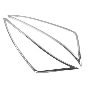  Декоративная крышка автомобильной хромированной фары для Hyundai Elantra 2019