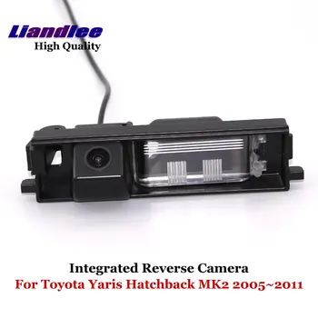 Для Toyota Yaris/Vitz/XP90 Хэтчбек MK2 2005 2006 2007 2008 2009-2011 Автомобильная камера заднего вида Интегрированная OEM HD CCD CAM Аксессуары