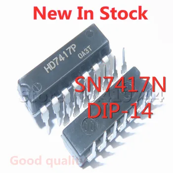 5PCS/LOT SN7417N HD7417P SN74LS17N DIP-14 В наличии НОВАЯ оригинальная ИС