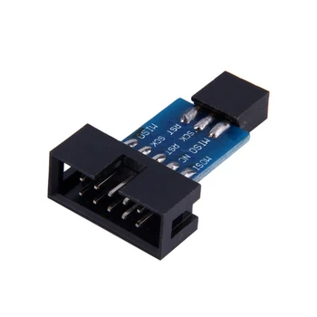 10-контактный адаптер на 6-контактный адаптер для AVRISP MKII USBASP STK500 USB ISP Interface Converter AVR