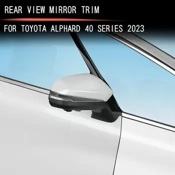 Для Toyota Alphard 40 серии 2023+ ABS Аксессуары для боковых дверей Полосы Молдинг Протектор Юбки Боковая отделка кузова