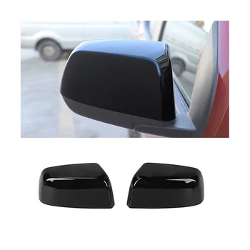 Наклейка на крышку зеркала заднего вида Наклейка на рамку крышки бокового зеркала для Chevrolet Colorado GMC Canyon 2014-2022, ABS черный
