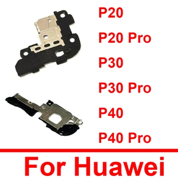 USB зарядное устройство Плата крышки Антенна для Huawei P20 P30 P40 Pro USB Зарядка Гибкая кабельная плата Рама Антенна Запасная часть