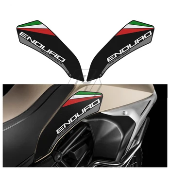Для Ducati Multistrada Enduro 1200 1260 V2 V2S Наклейка Мотоцикл Противоскользящая боковая накладка на бак Защита коленного коврика