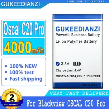 Аккумулятор GUKEEDIANZI для Blackview OSCAL, большой мощности, C20 Pro, LiV455882ARTGH0, 4000 мАч