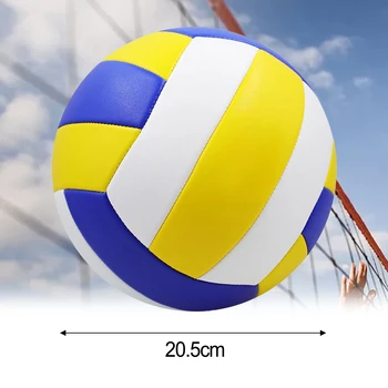 Волейбол Профессиональные соревнования ПВХ Волейбол Размер 5 Для Пляжа На открытом воздухе Кемпинг Волейбол Крытый игровой мяч Тренировочный мяч