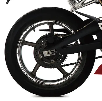 Новый мотоцикл Наклейки на внутреннее колесо обод светоотражающие декоративные наклейки подходят для YAMAHA TRACER 900 700 900gt
