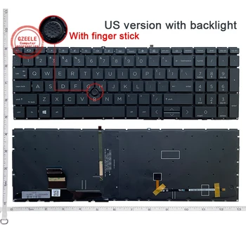 LA/SP/RU/US Новая клавиатура для HP 850 G7/850 G8/855 G7/855 G8/750 G7/750 G8/755 G7/755 G8/HSN-I41C-5 US с подсветкой