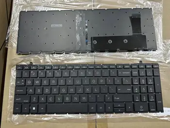 Новая американская клавиатура для HP ProBook 450 G9 450G9 Английская раскладка с подсветкой Ноутбук черный без рамки