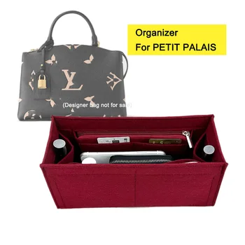 Вставка-органайзер для кошелька, органайзер для войлочной сумки с застежкой-молнией, сумочка и формовщик для сумки, для Petit Palais