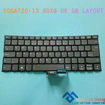UK/GB SP LA Клавиатура ноутбука Для серии LENOVO YOGA 720-13 720-13IKB 80X6