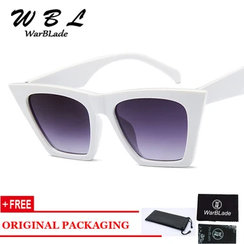 WarBLade 2019 Модные солнцезащитные очки Женщины Популярный бренд Дизайнер Роскошные солнцезащитные очки Леди Летний стиль Солнцезащитные очки Женские новые